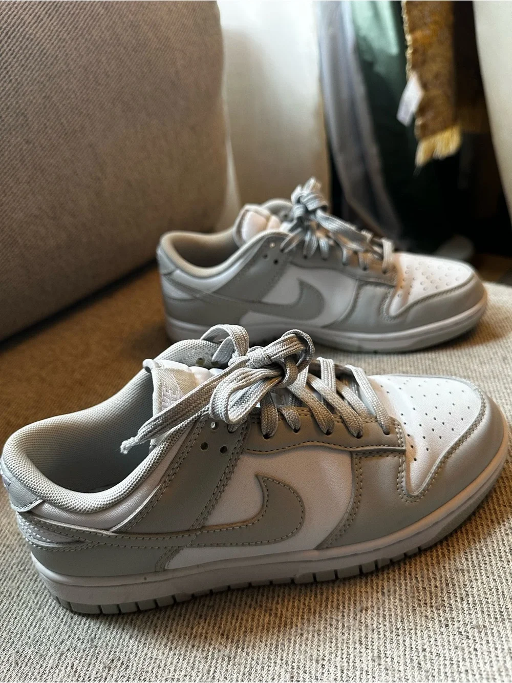 M6.5 / W8 Nike Grey Dunks - Picture 3 of 6